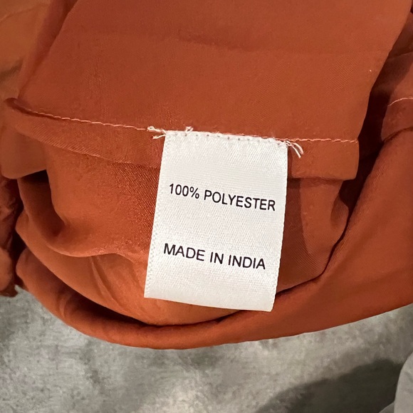 Ivy City Co. Rust Florence Medium Midi Dress - Picture 12 of 12